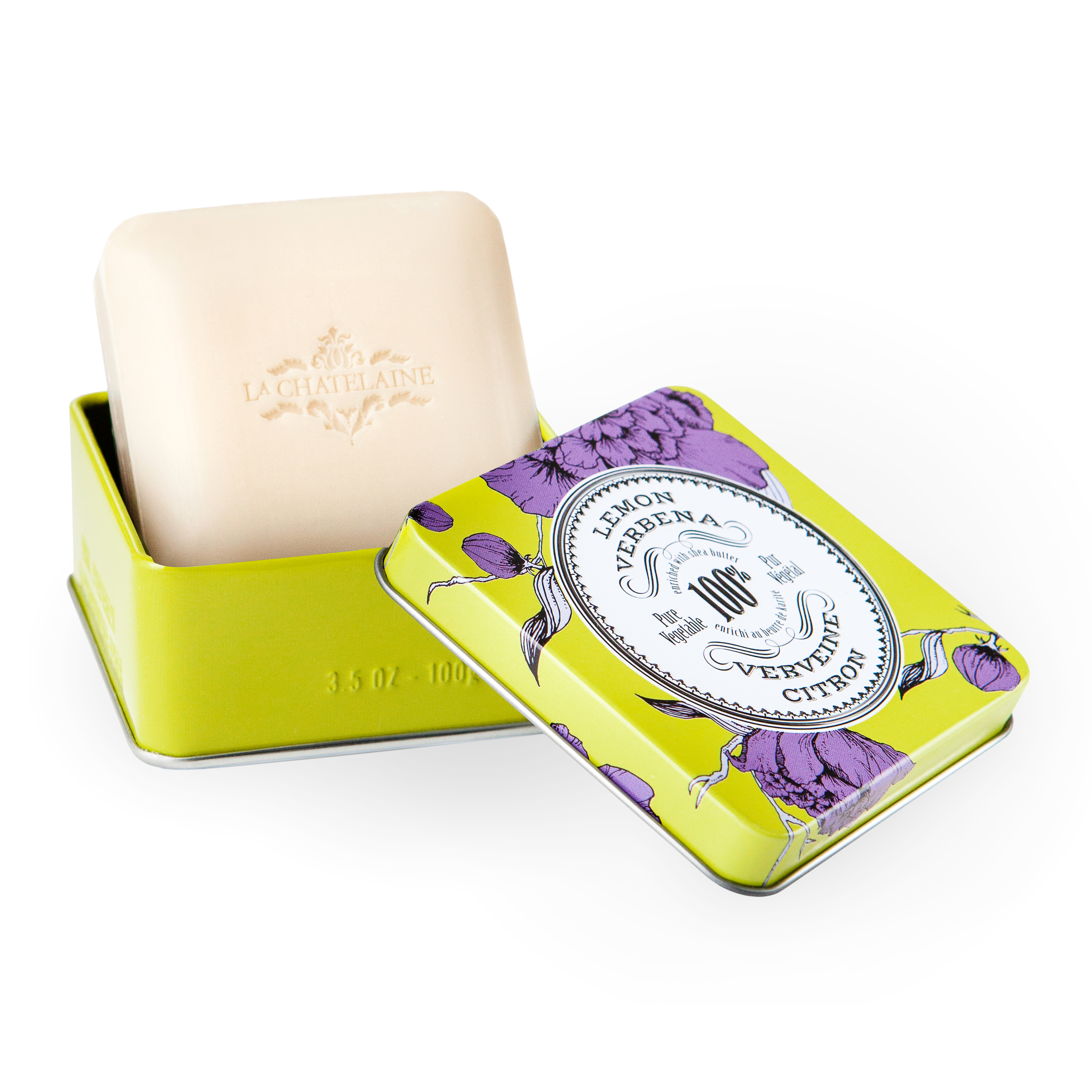 Lavender + Lemon Verbena Luxury Travel Soap Set | La Chatelaine Beauty