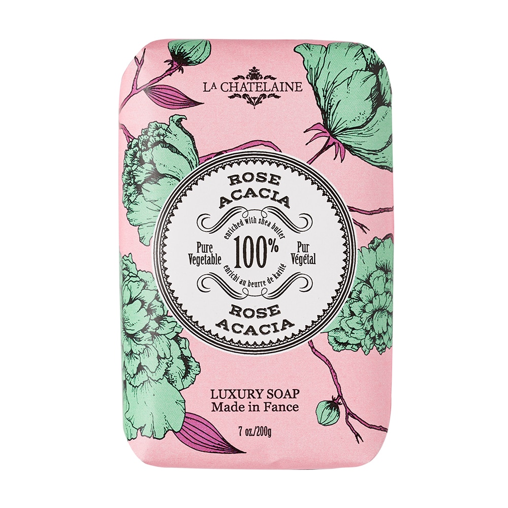 Rose Acacia Luxury Soap | La Chatelaine Beauty